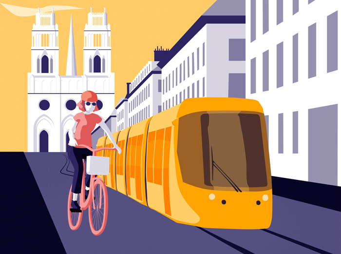 Veille scientifique sur la sécurité cyclistes/transports collectifs